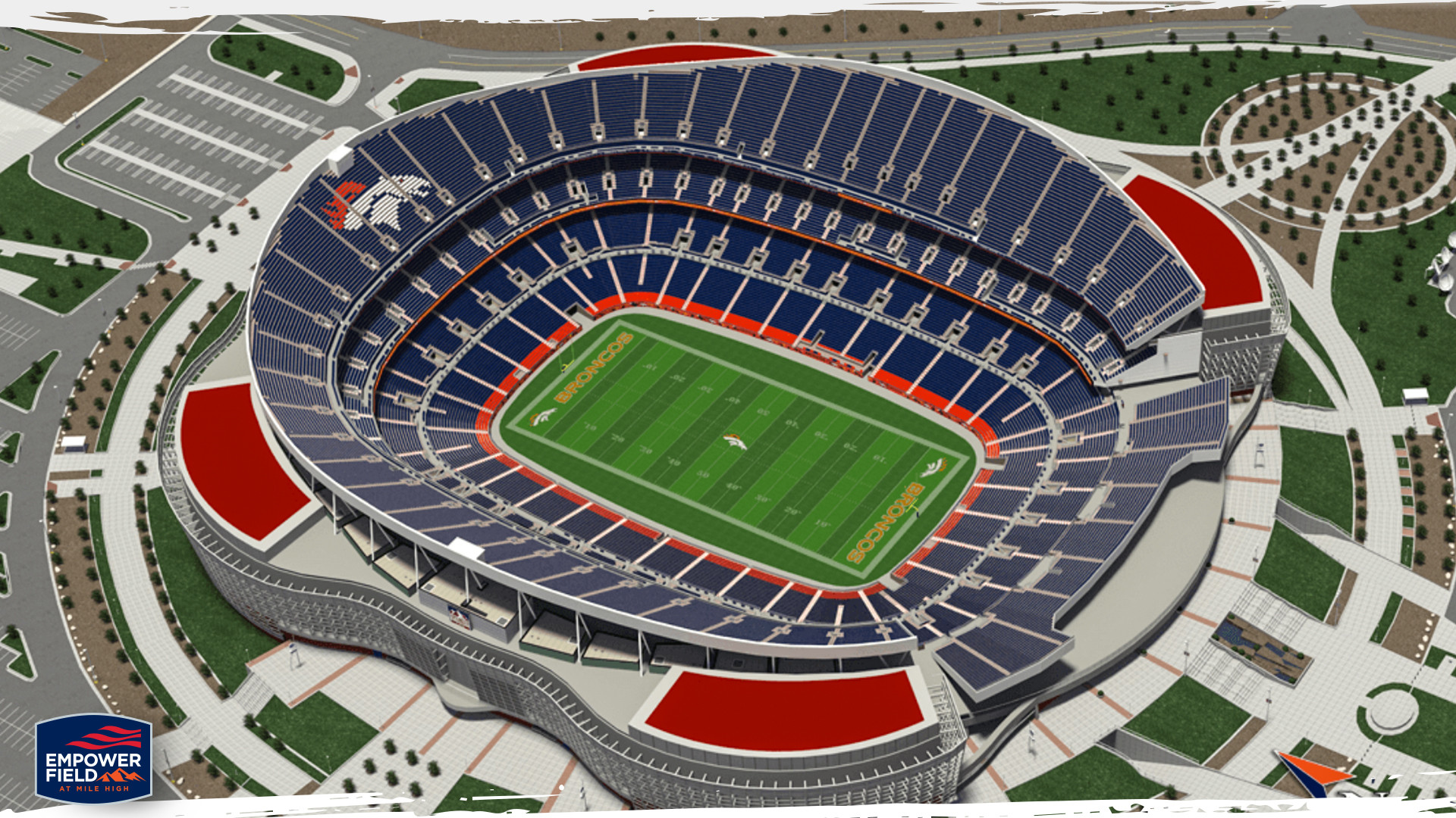 Breakdown of the Empower Field at Mile High Seating Chart